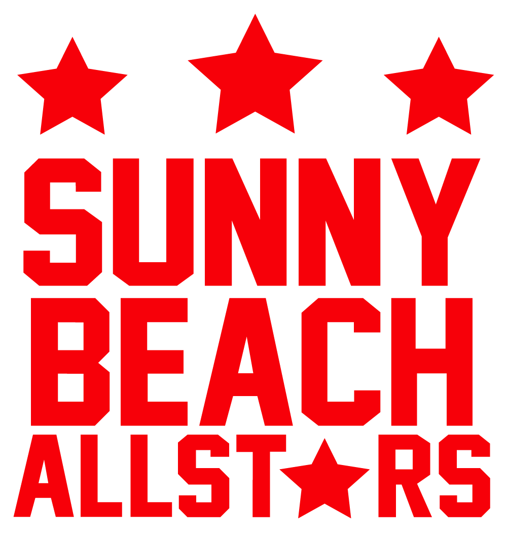 Sunny Beach All Stars Logo red