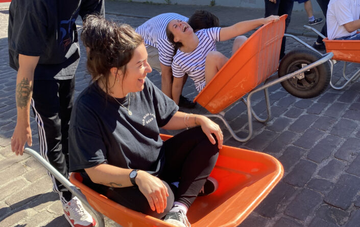 Waiter waitress race