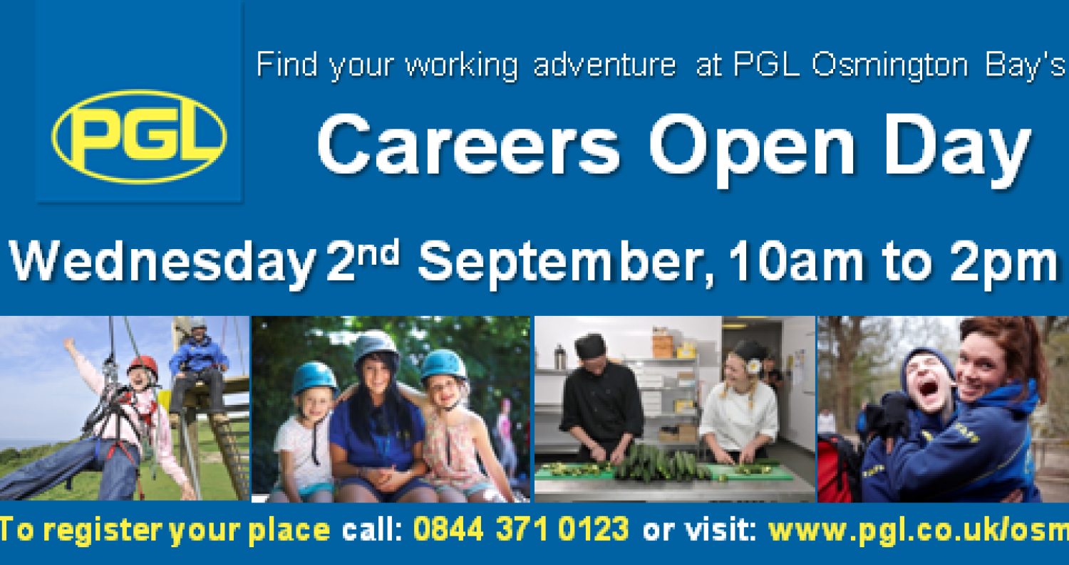 Osmington Careers Open Day details