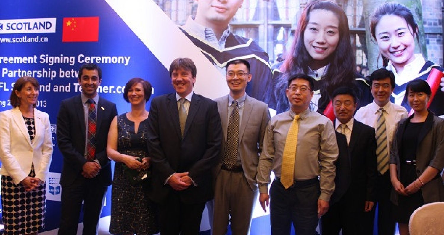Signing ceremony, Beijing, June 2013.