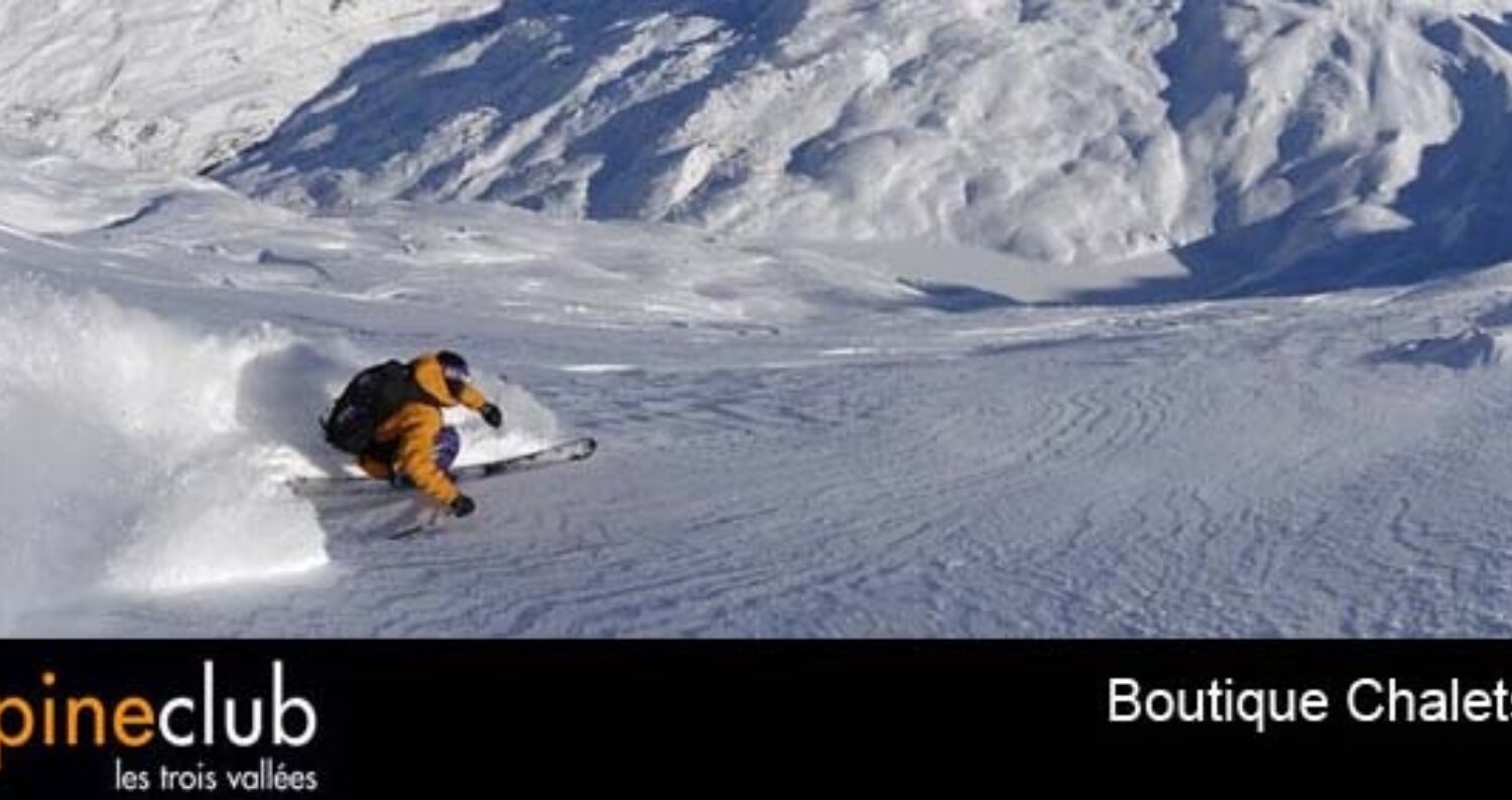 the alpine club, 3 valleys, skiing