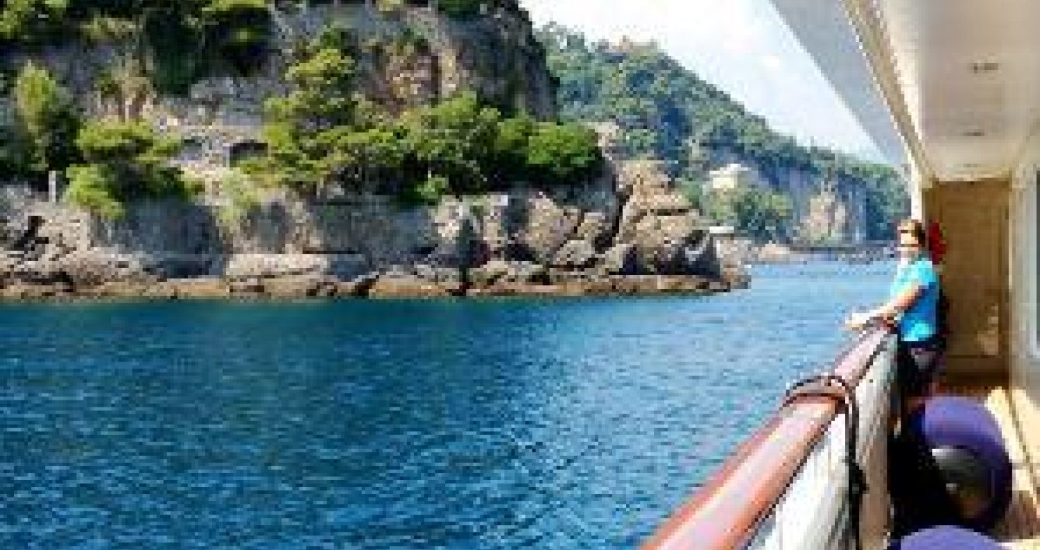 Coming in to Portofino