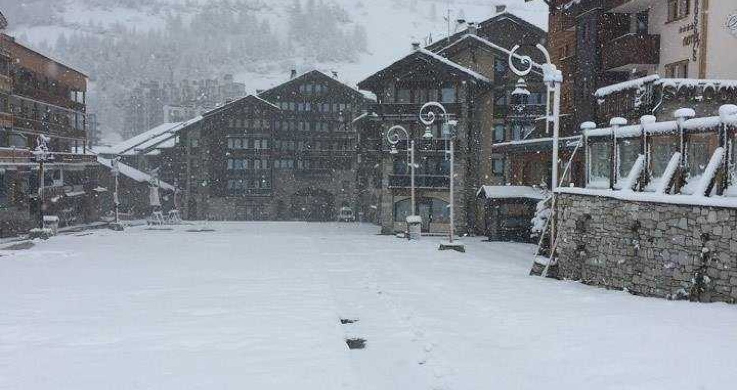 Footsteps in Val d'Isere