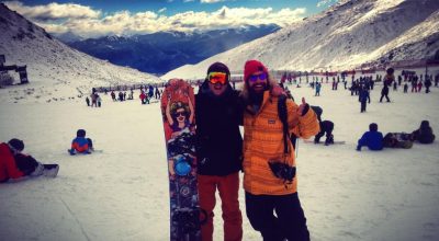 Skiing buddies are for life