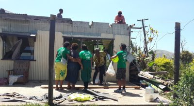 Disaster Relief efforts begin in Fiji