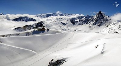 Fresh tracks in Courchevel