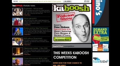 Kaboosh Homepage