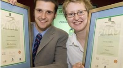 Student on work placement