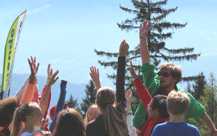 Arrivals in Crans Montana