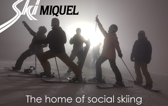 Social skiing