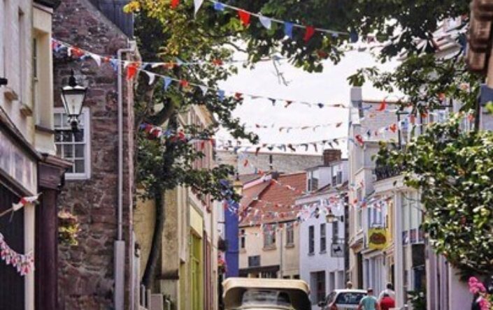Cobbled Streets Of St Anne