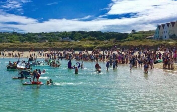 Alderney Week Daft Raft Race