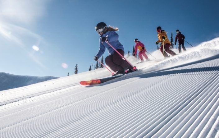 Skiing in Whistler